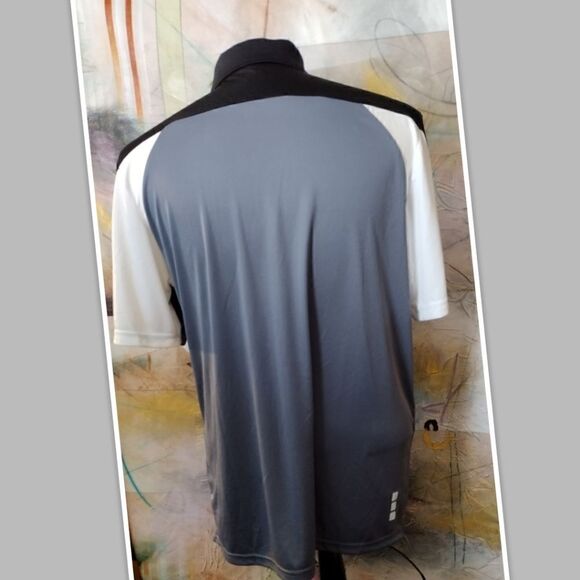 NWOT ELEVATE SPORT POLO SHIRT SIZE MEDIUM - Picture 3 of 5